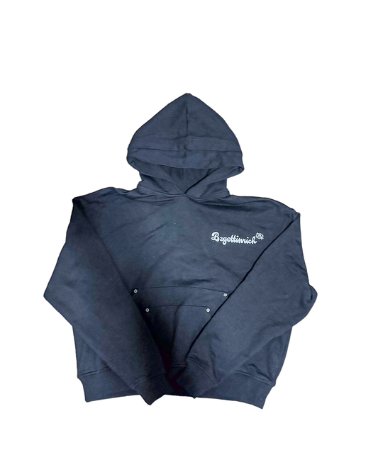 Carpenter Flare Hoodie (Black)