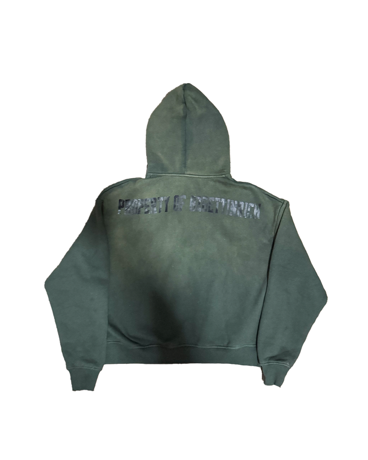 Zip-Up Flare Hoodie